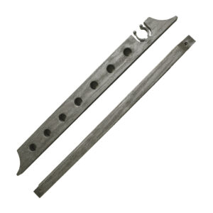 2 piece wall rack