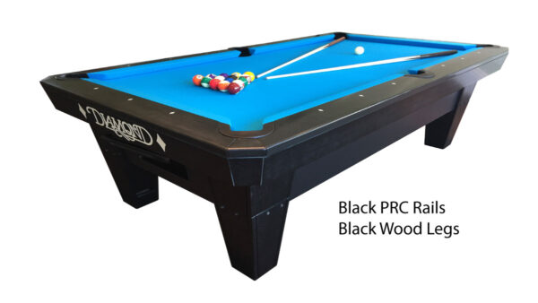 Black Pro-Am Wood Legs