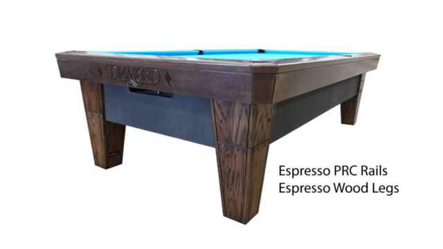 Espresso Pro Am Wood Legs