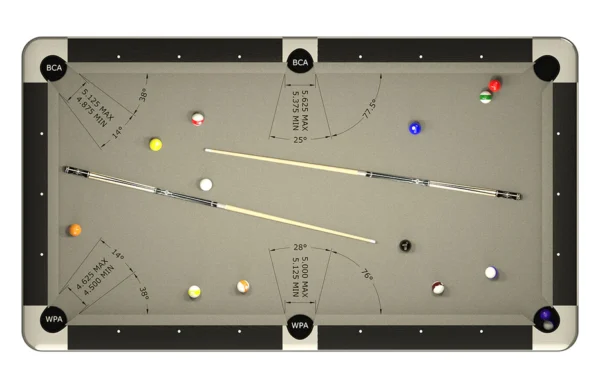 CANADA BILLIARDS BLACK CROWN II