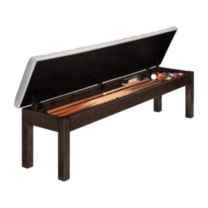 CANADA BILLIARDS STORAGE BENCH